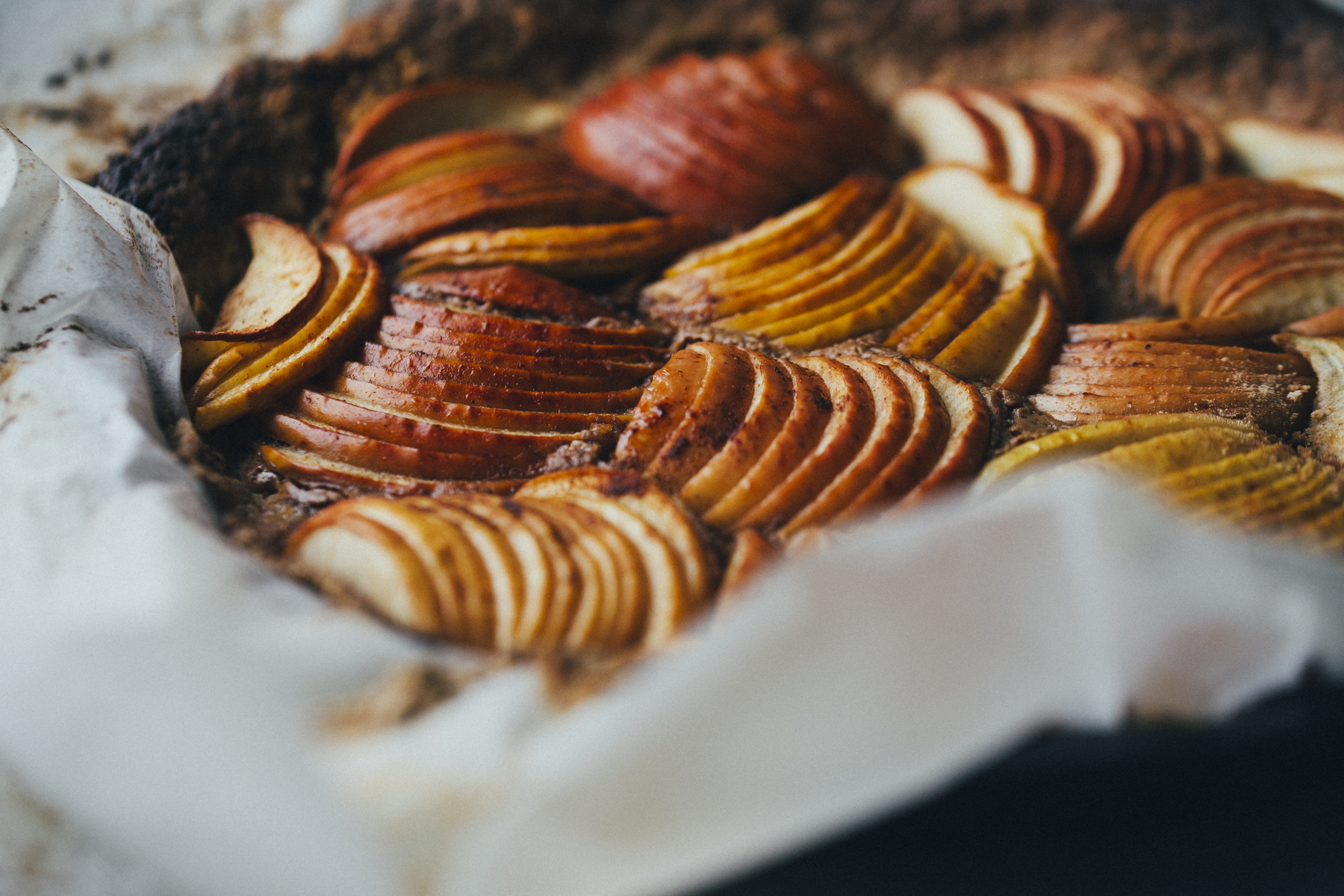 Tarta fina de manzana