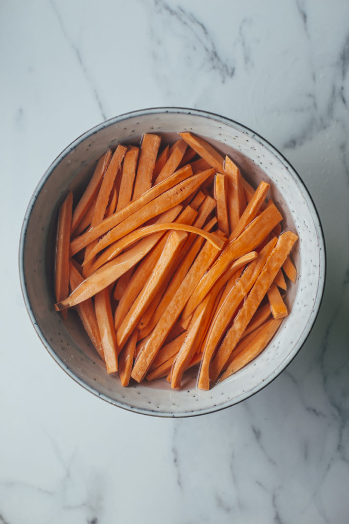 preparación de la receta