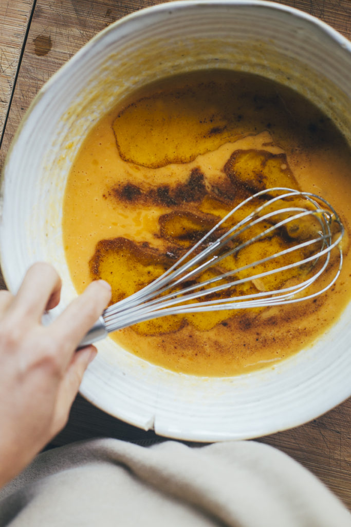 preparación de la receta