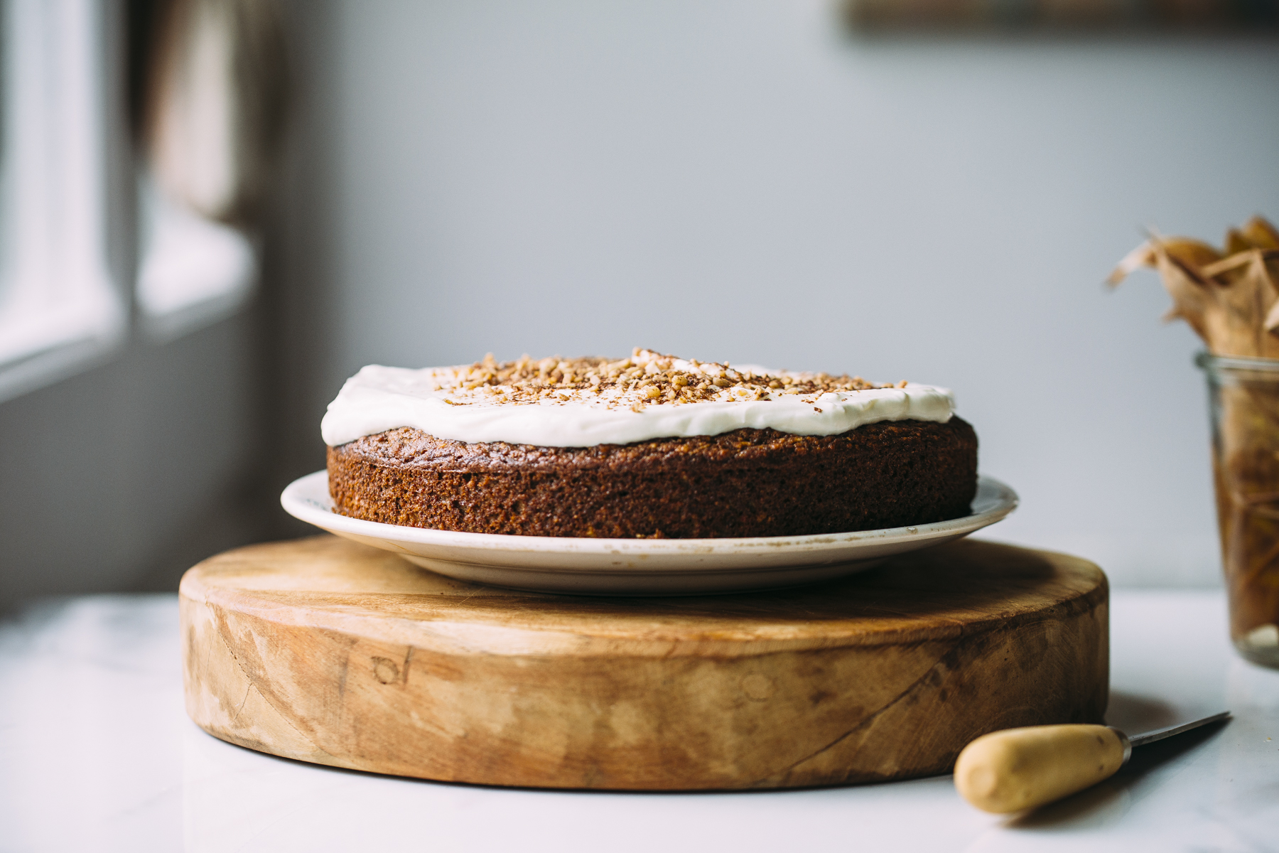 carrot cake sin gluten