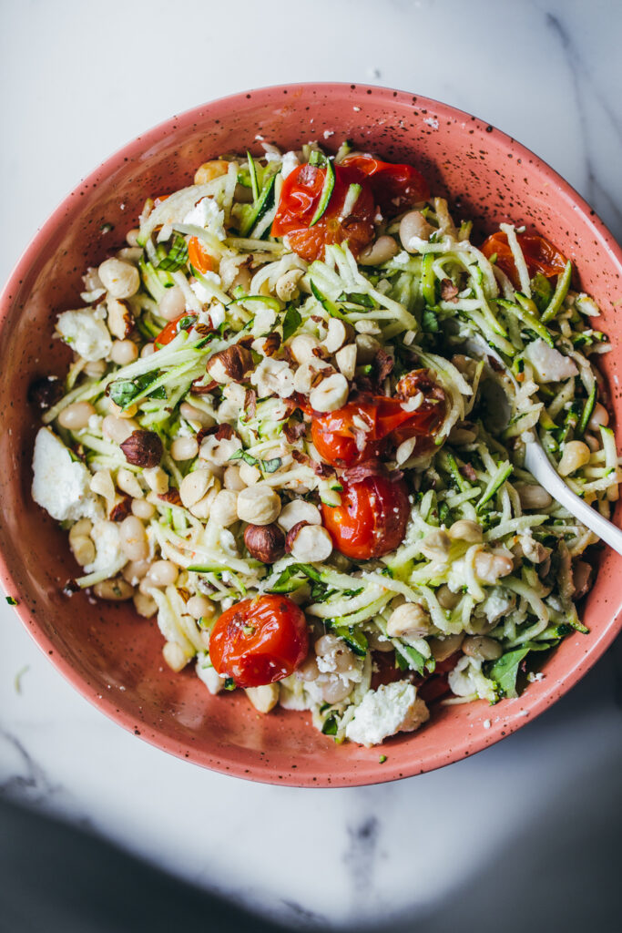 ensalada de calabacín