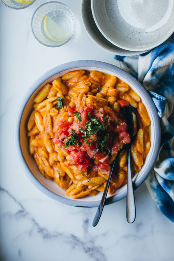 pasta con tomate