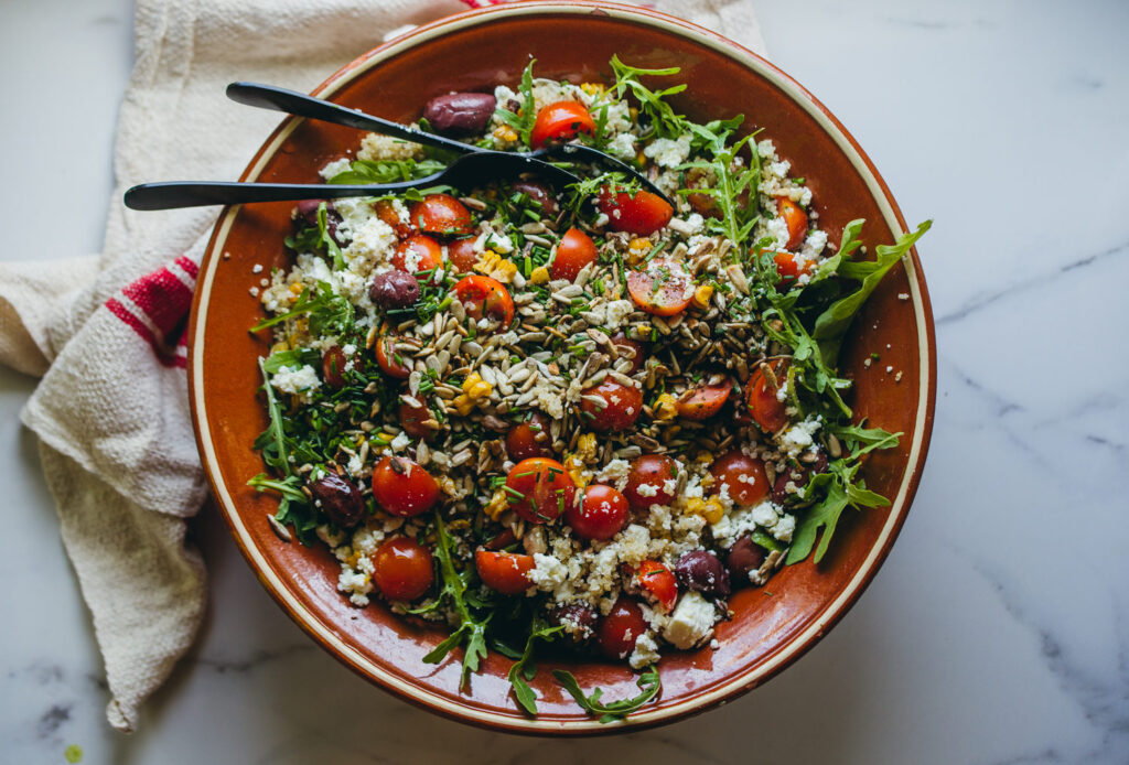 ensalada de quinoa