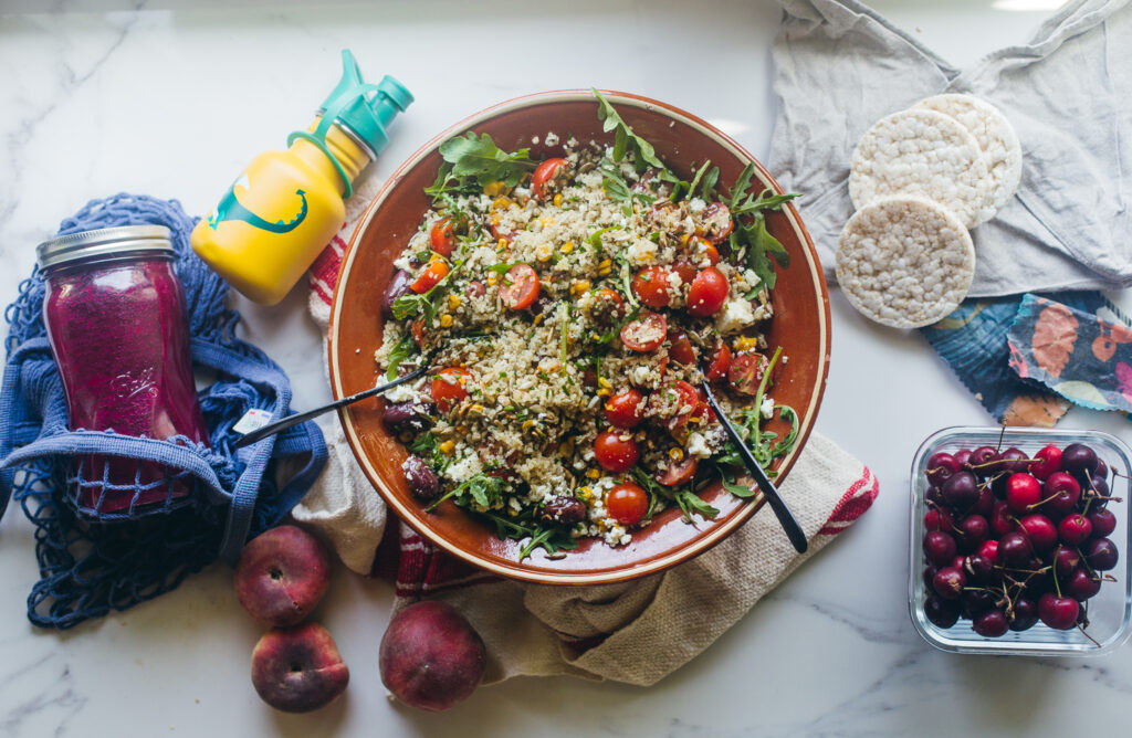 ensalada de quinoa